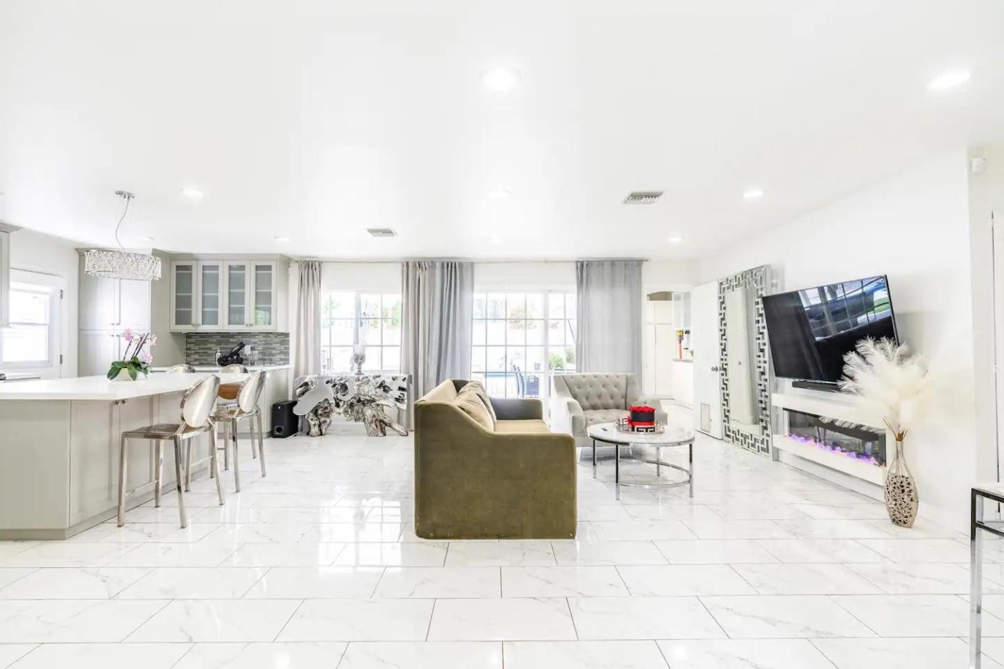 New Luxury Entertaining House With Pool Spa Sauna Tesla Charger Pets Los Angeles Luaran gambar